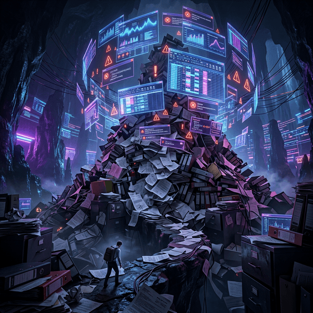 Das Chaos aus Tabellen und Zetteln